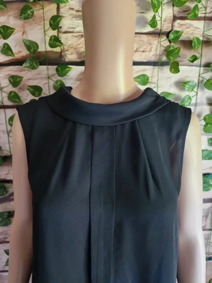 🌸Blouse noire Transparente Kiabi Taille 42🌸 - photo numéro 3