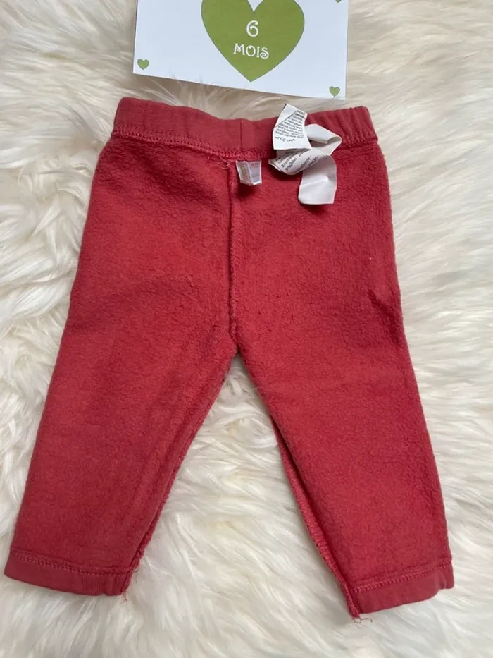 6 mois - ensemble legging chaud et Gilet - photo numéro 7