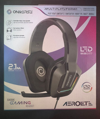 Casque Gaming Oniverse Aerolite