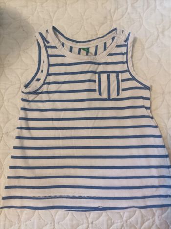 Débardeur benetton 2 3 ans