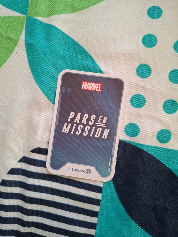 Carte Marvel pars en mission 080 - photo numéro 2