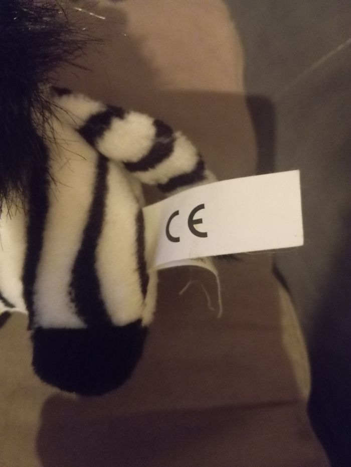 Peluche zèbre - photo numéro 6