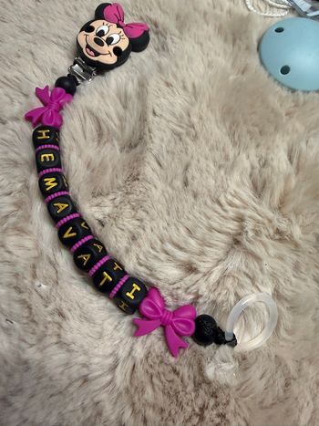 Attache tétine Minnie