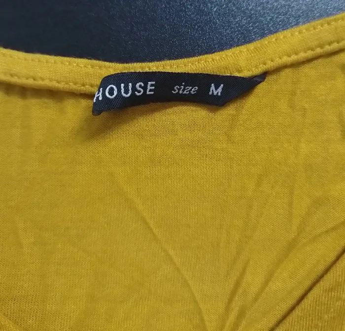 Haut effet cœur-croisé - taille M- House - 100%viscose neuf - photo numéro 9