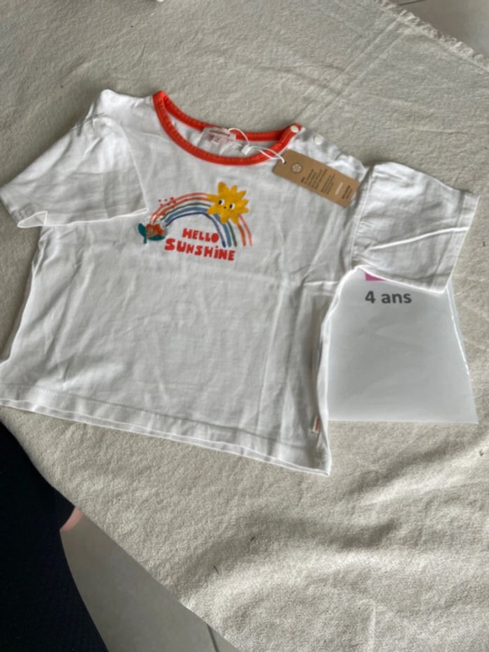 T-shirt catimini 4 ans neuf