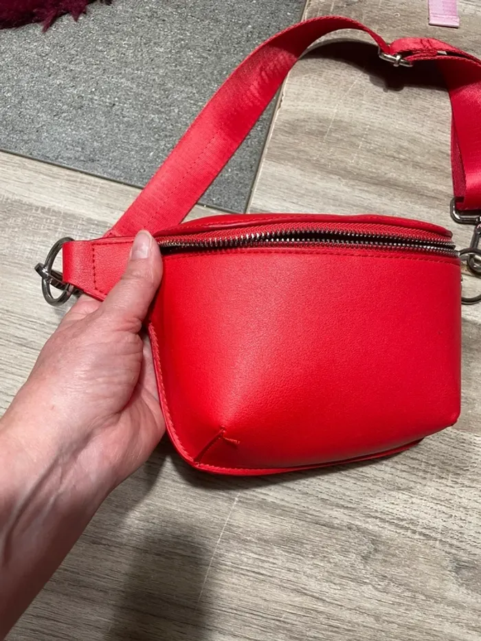 Sac banane ceinture rouge - photo numéro 2