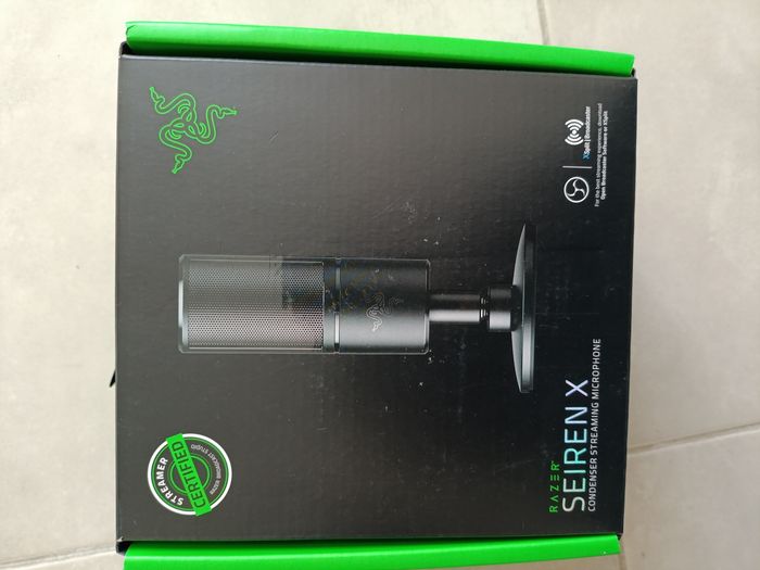 Micro Razer Seiren X neuf