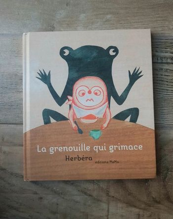 Livre La grenouille qui grimace Herbéra