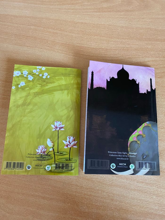 Lot de 2 carnets fantaisie - photo numéro 2