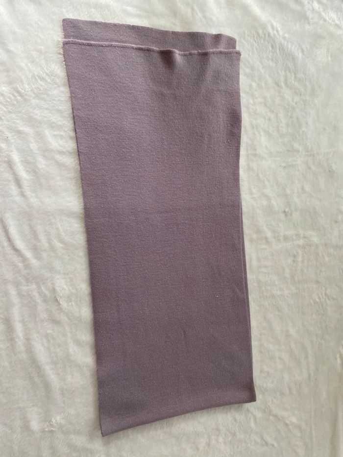 Écharpe femme violette - photo numéro 2