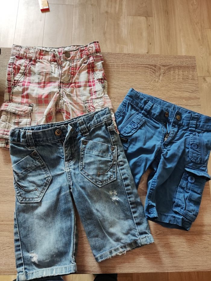 Lot de 3 shorts