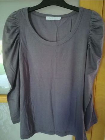 T shirt manches 3 quarts  femme L