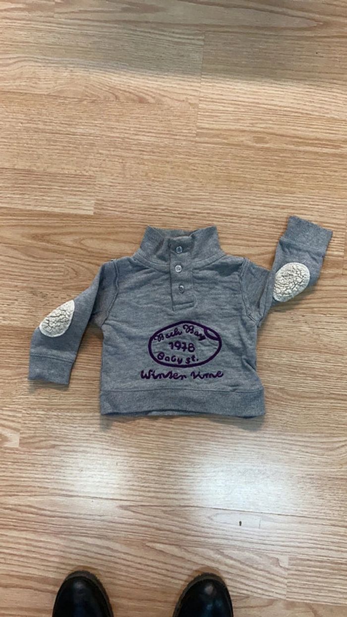 Pull sweat Zara beach boy 3/6mois