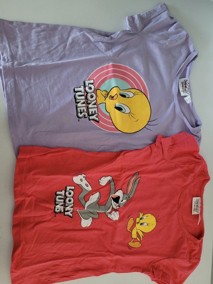 Lot de 2 tee-shirts looney tunes