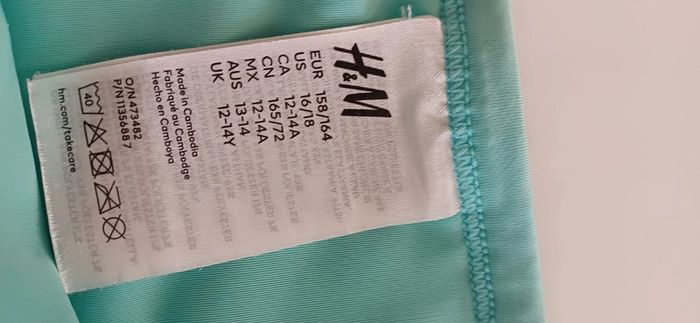 Bikini fille taille 158-164. H&m - photo numéro 5