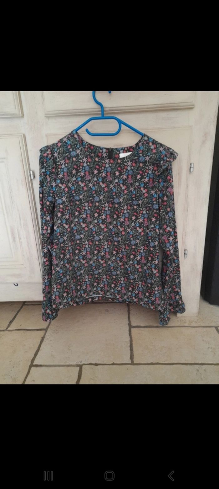 Blouse à fleurs 36
