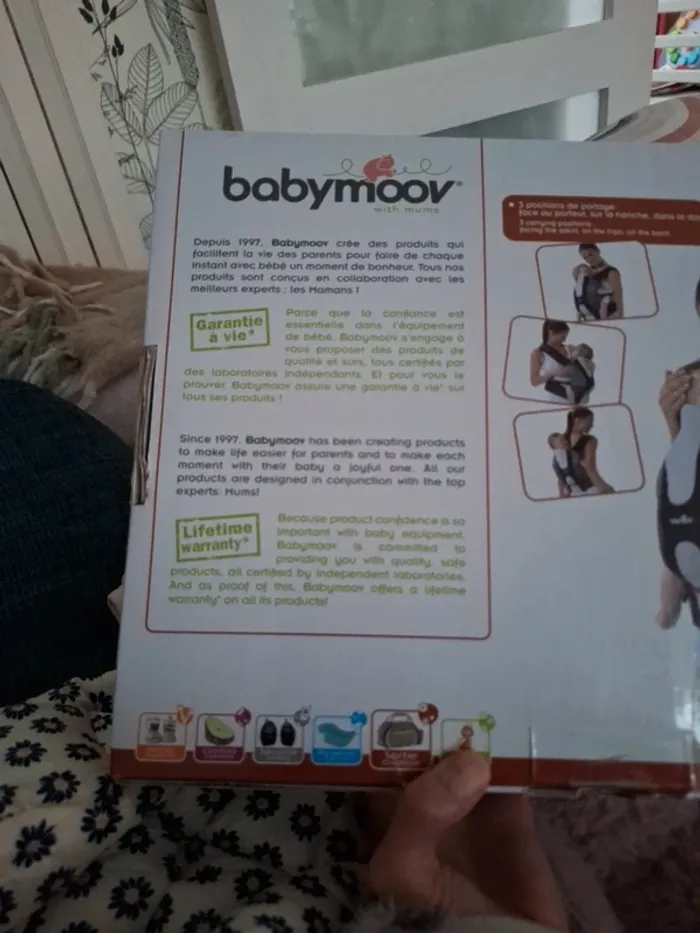 Porte bébé babymoov - photo numéro 3