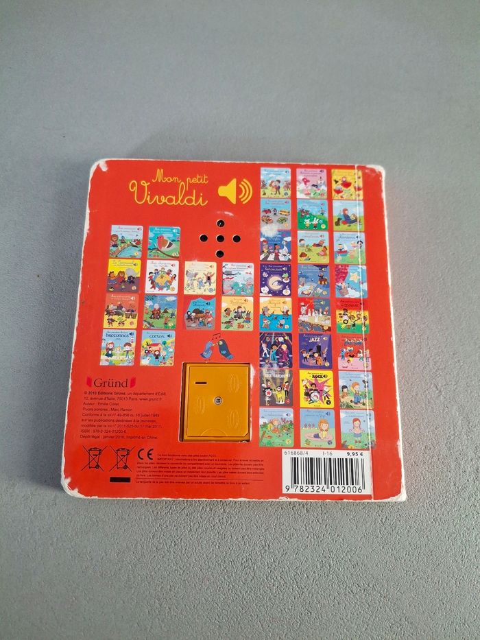 Livre sonore "Mon Petit Vivaldi" - photo numéro 5