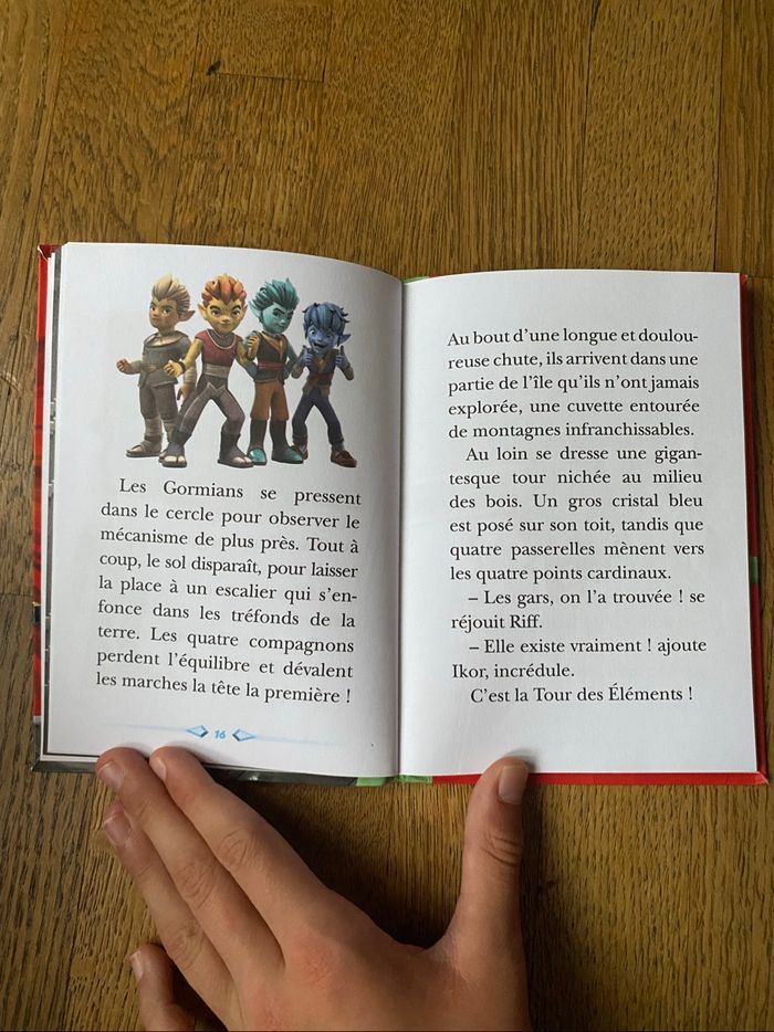 Livre Gormiti La tour des éléments - photo numéro 3