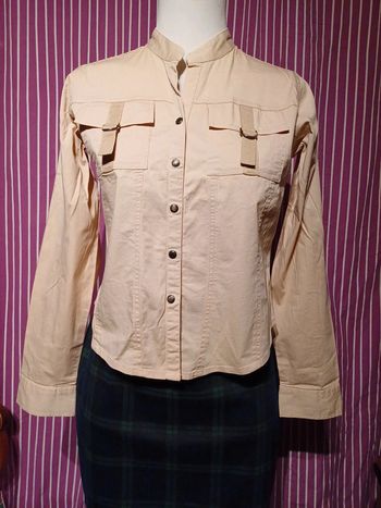 Sur-chemise centrée