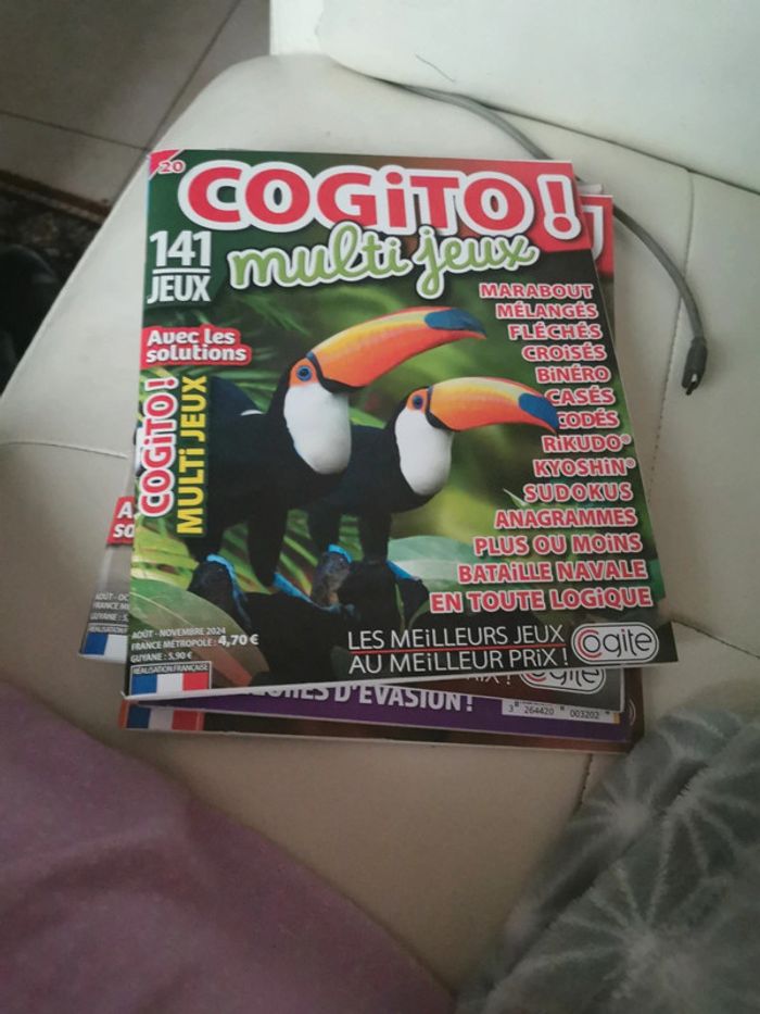 Lot de 5 magazines de jeux et de recettes neufs - photo numéro 5
