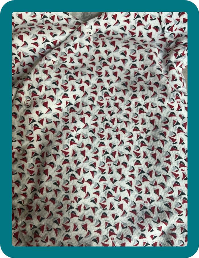 Combinaison épaisse doublée jersey à pression mixte 12 mois - Petit Bateau - photo numéro 3