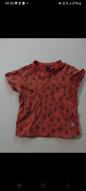 T-shirt kiabi 24 mois 