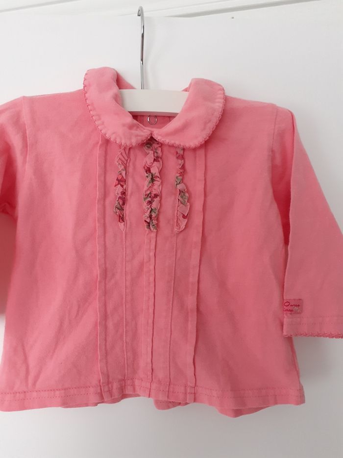 T-shirt fille 9 mois Miniman - photo numéro 2