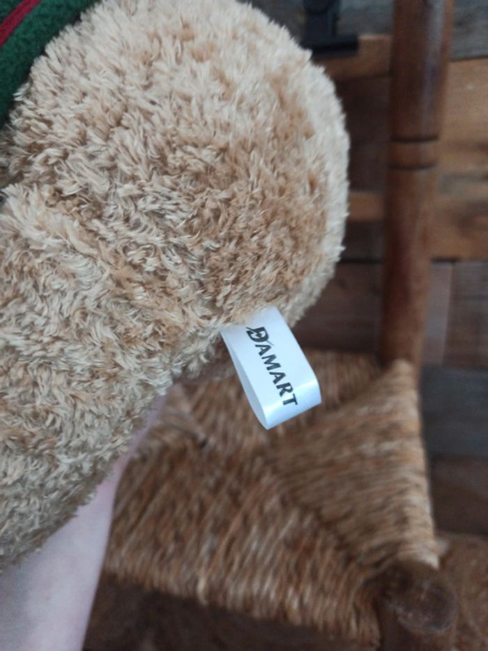 Peluche ours Damart tbe - photo numéro 4