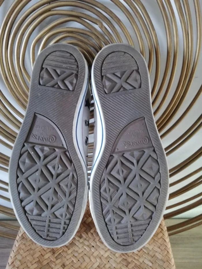 Converses motifs étoiles T37.5 - photo numéro 4