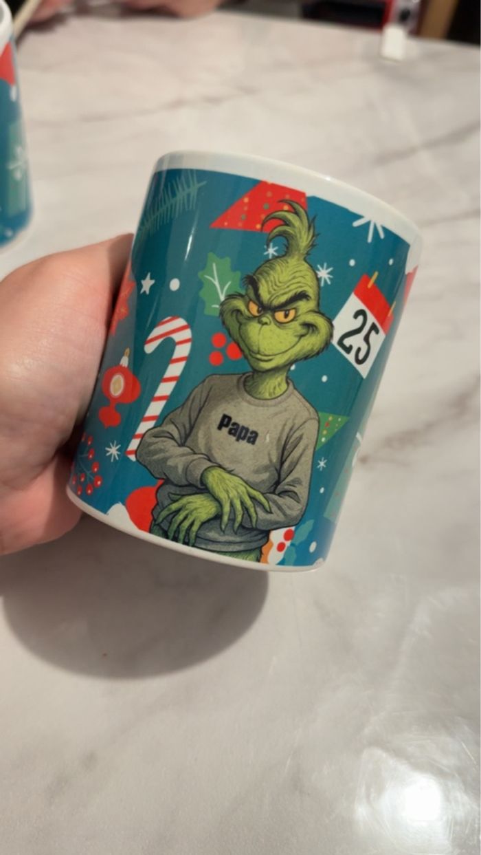 Tasse grinch - photo numéro 2