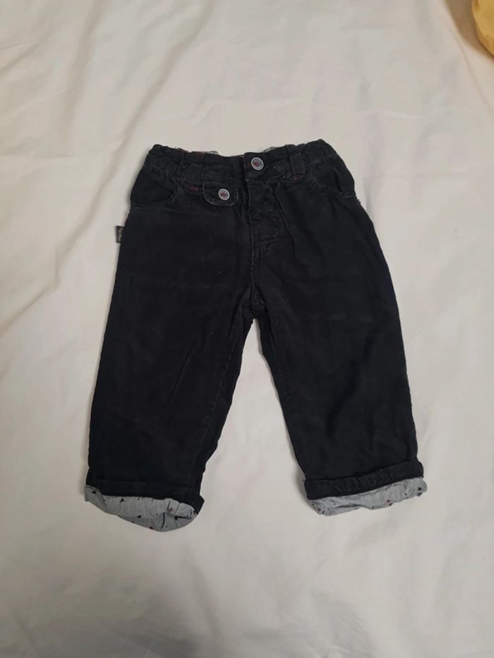 Pantalon en velours côtelé 12 mois Sergent major