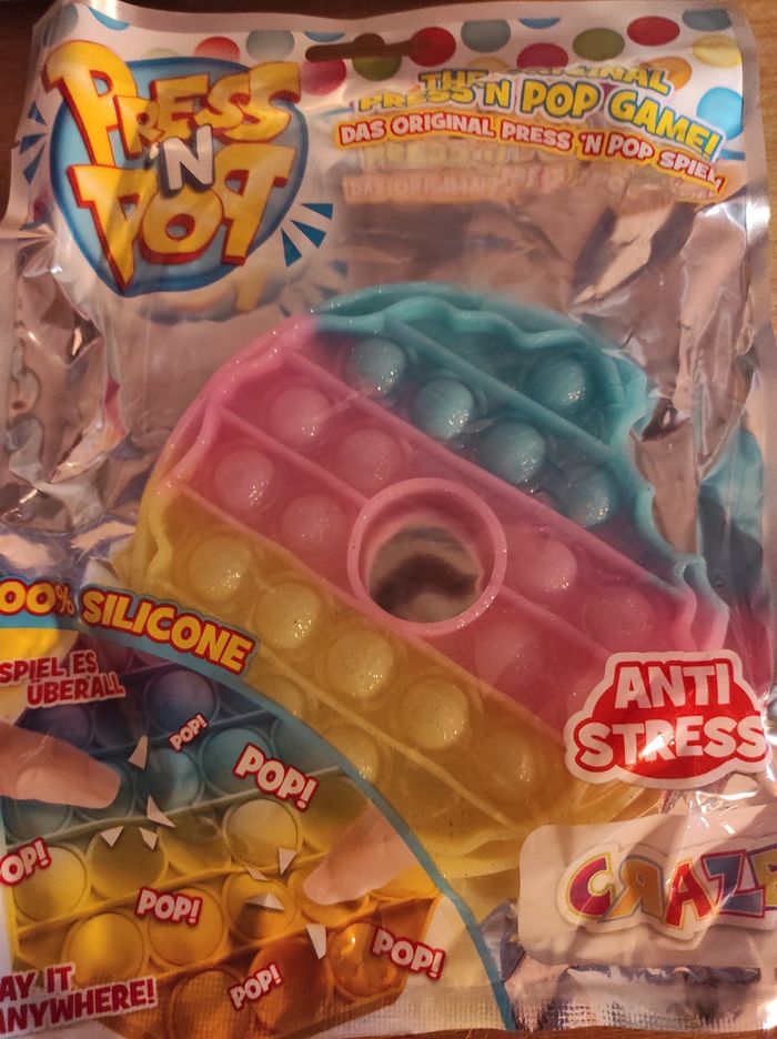 Bubble Pop Donut Anti Stress Fidget Toy