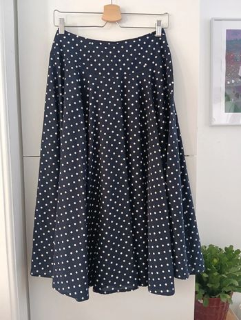 Jupe ample midi vintage