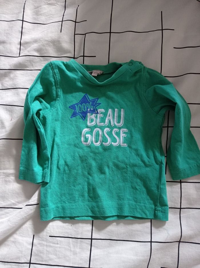 Tricot message grain de blé 6mois