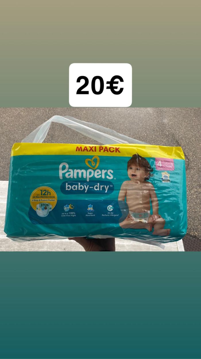 Couches Pampers - photo numéro 3