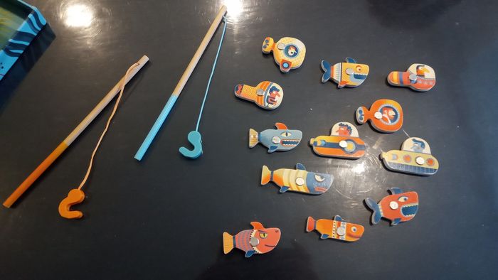 Jeu magnétique en bois - photo numéro 2