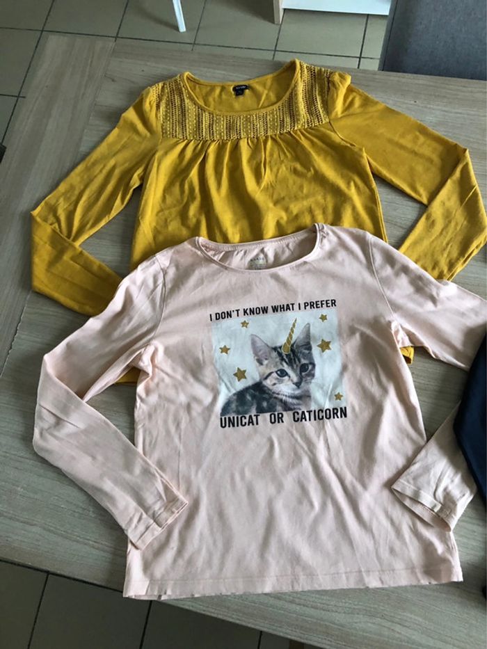 Lot t-shirt manche longue - photo numéro 2