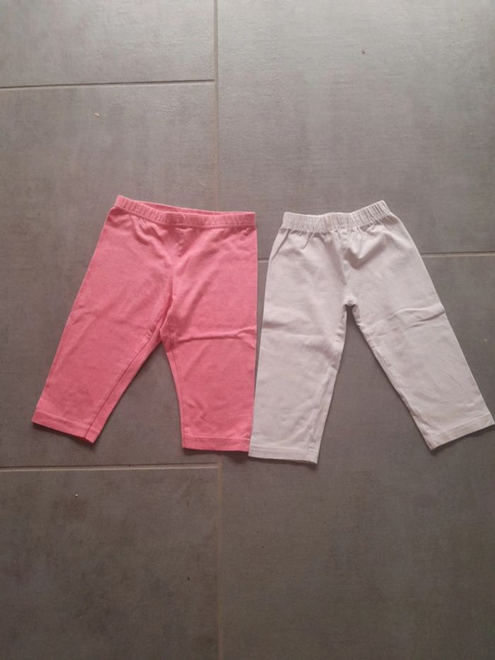 Lot de2 légigng 3 quart 3 ans