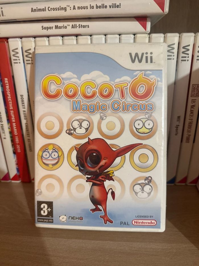Cocoto Magic circus jeu Wii