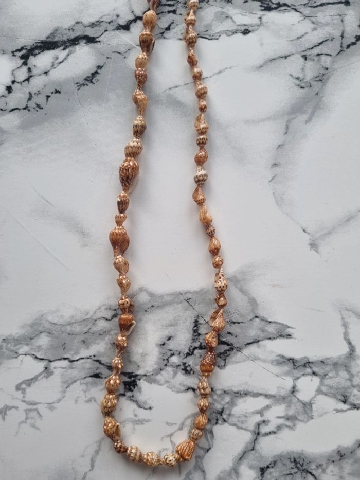 Collier coquillage vintage - photo numéro 3