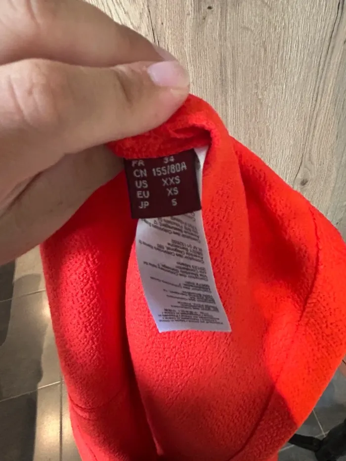 Robe orange taille XS - photo numéro 6