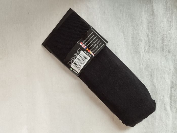Lot de 5 paires de mi-bas noirs - Neuf avec étiquette - photo numéro 2