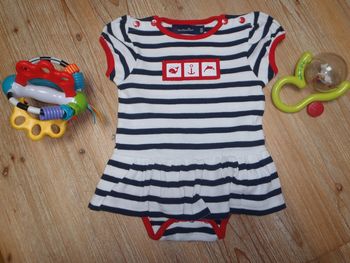 barboteuse type marin - moussaillon