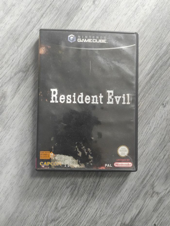 Jeu GameCube resident evil