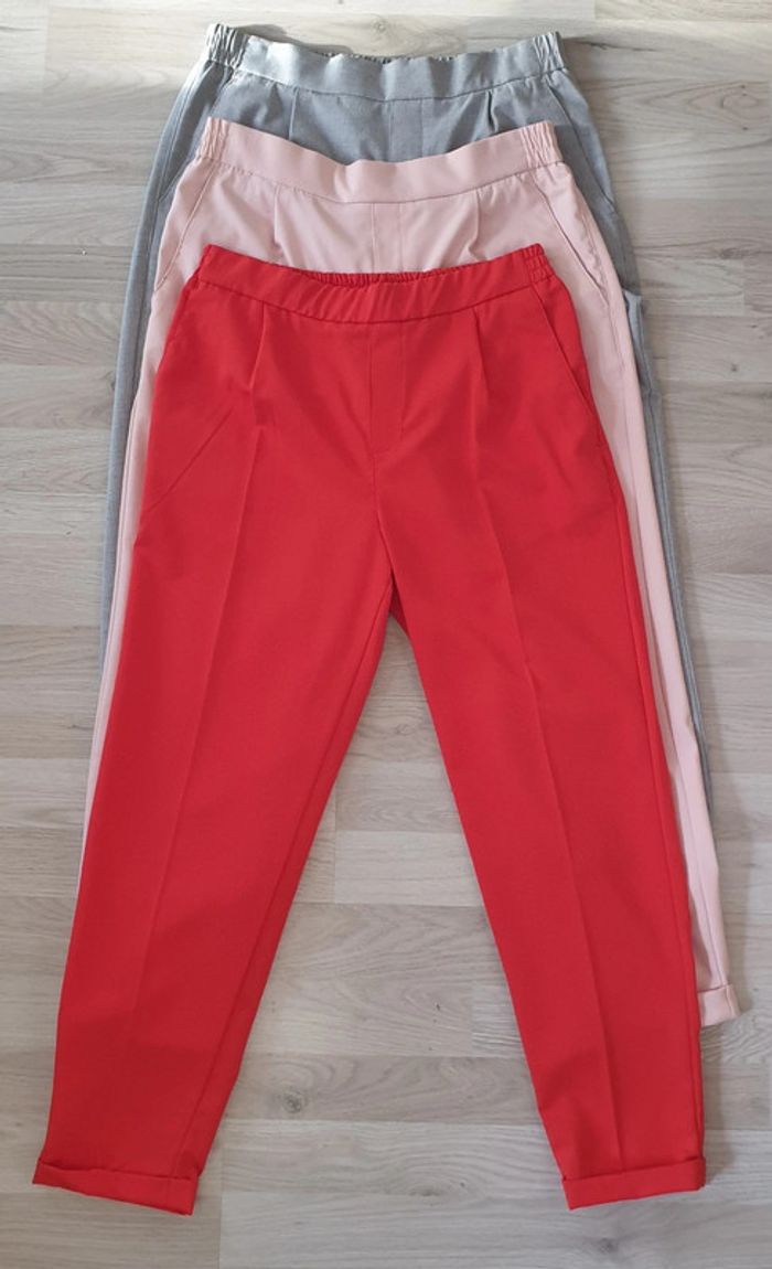 Lot de 3 pantalons chino