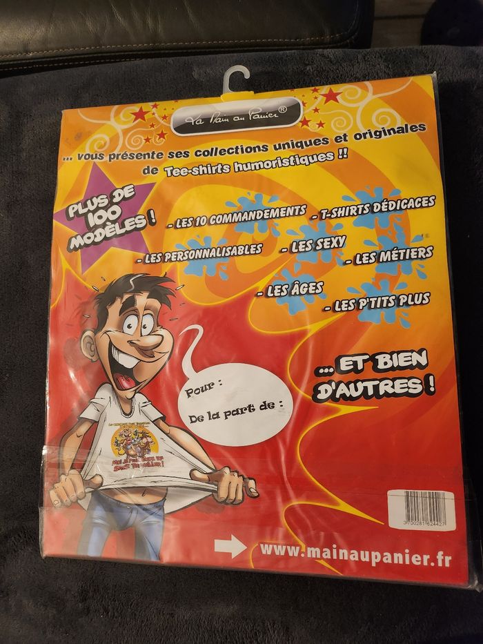 T-shirt homme j'enterre ma vie de garçon neuf - photo numéro 2