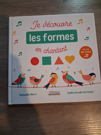 Je découvre les formes en chantant qrcode