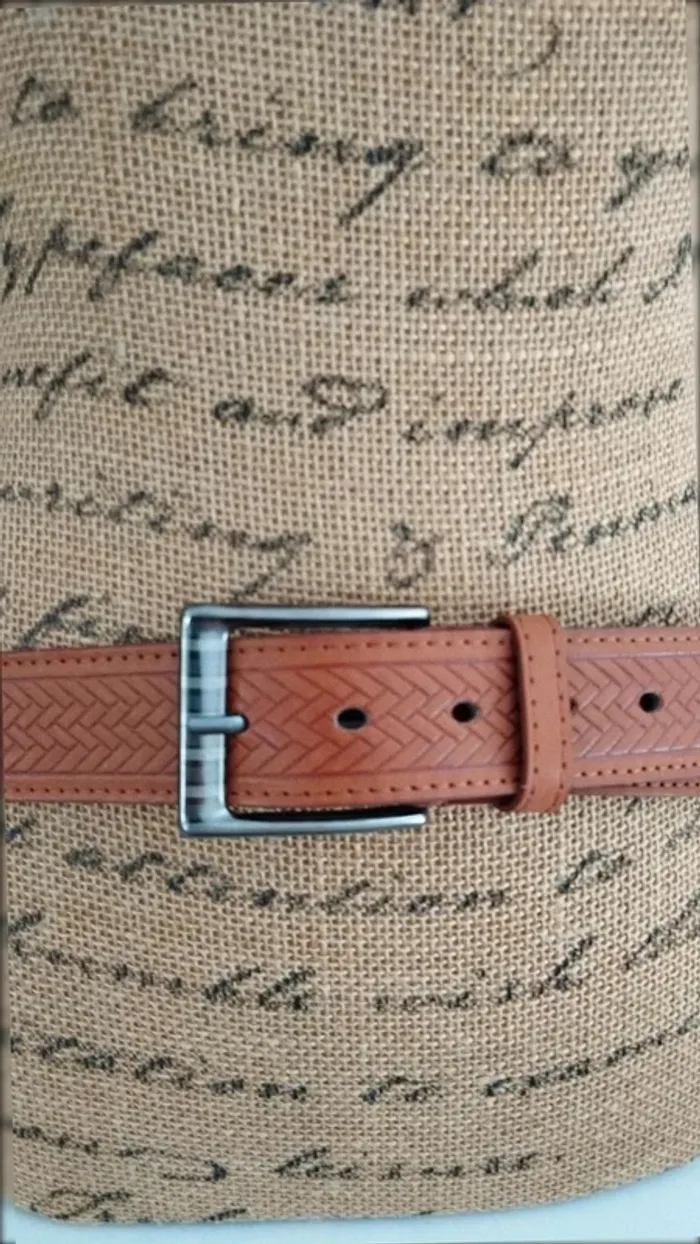 Ceinture marron mixte taille 120 cm - photo numéro 3