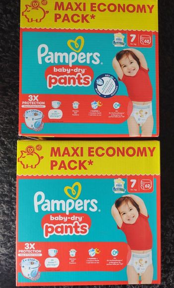 Couches Pampers baby-dry pants